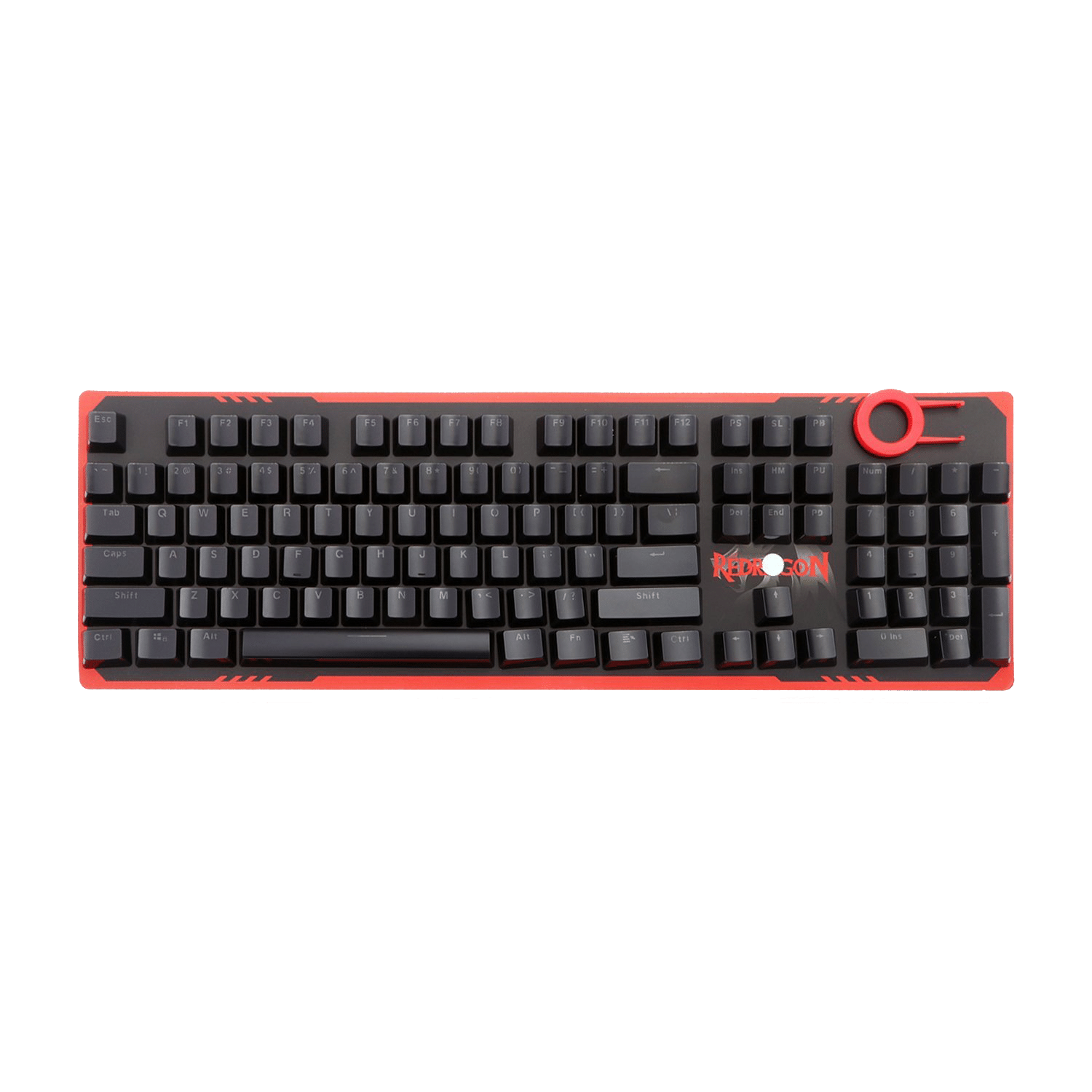 Redragon 105B Mechanical Keyboard Crystal Acrylic Keycaps Redragon 105B Mechanical Keyboard Crystal Acrylic Keycaps